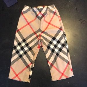 Authentic baby Burberry pants